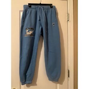 Playboy sweatpants with embroidered logo